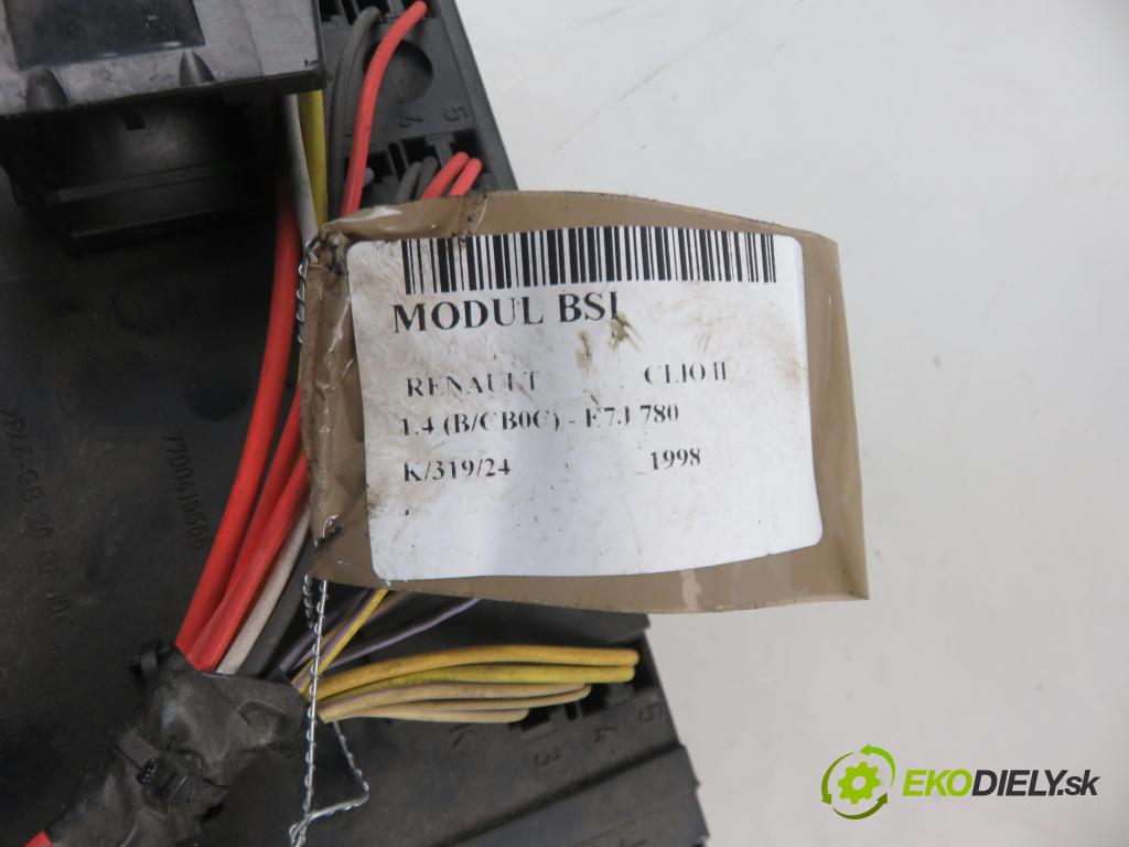 RENAULT CLIO II (BB_, CB_) HB 1998 55,00 1.4 (B/CB0C) - E7J 780 1390,00 MODUL BSI P7700411319C