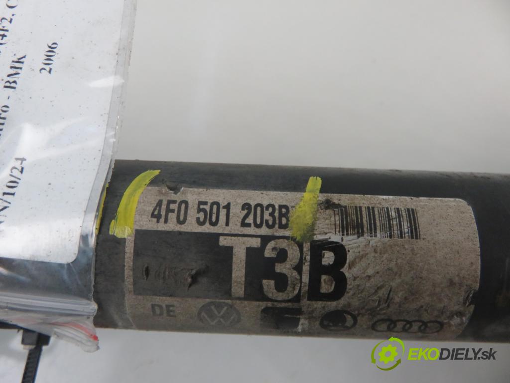 AUDI A6 (4F2, C6) SEDAN 2006 165,00 3.0 TDI quattro - BMK 2967,00 Poloos pravé zadné 4F0501203B
