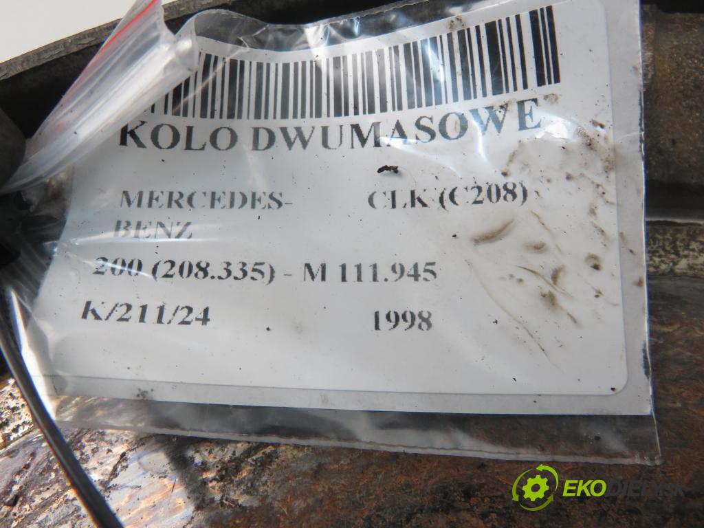 MERCEDES-BENZ CLK (C208) COUPE 1998 100,00 200 (208.335) - M 111.945 1998,00 Koleso dvojhmota A1110304305