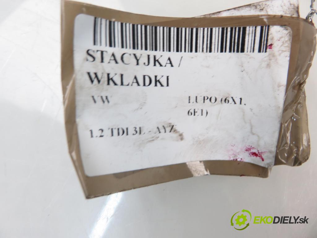 VW LUPO (6X1, 6E1) HB 2001 45,00 1.2 TDI 3L - AYZ 1191,00 spínačka / VLOŽKY 357905851G