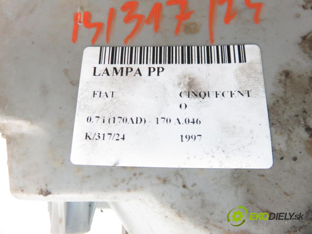 FIAT CINQUECENTO (170_) HB 1997 22,00 0.7 i (170AD) - 170 A.046 704,00 Svetlo PP