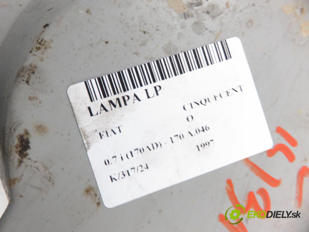 FIAT CINQUECENTO (170_) HB 1997 22,00 0.7 i (170AD) - 170 A.046 704,00 Svetlo LP 