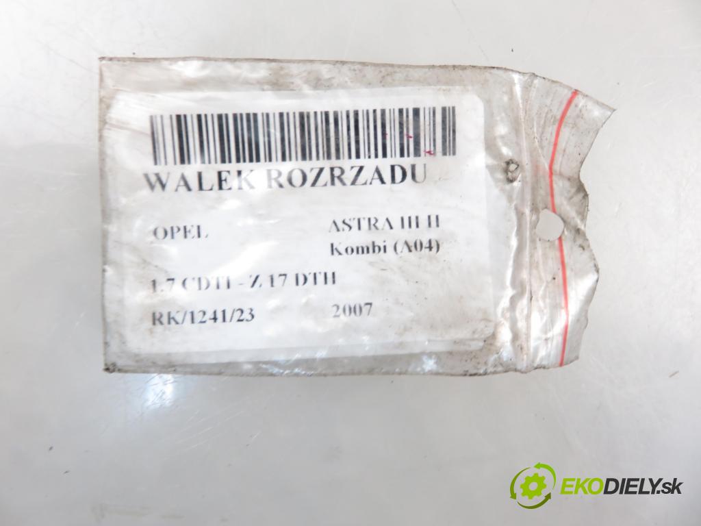 OPEL ASTRA H Kombi (A04) KOMBI 2007 74,00 1.7 CDTI - Z 17 DTH 1686,00 VÁLEČEK VAČKOVÁ HŘÍDEL: