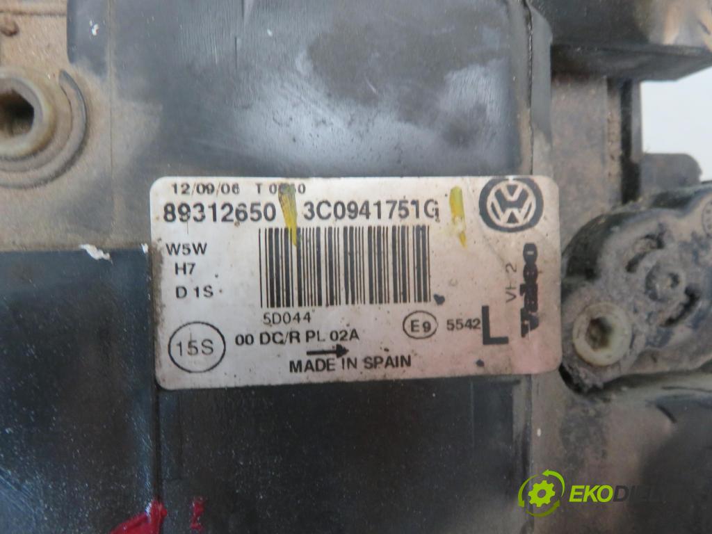 VW PASSAT B6 Variant (3C5) KOMBI 2006 103,00 2.0 TDI 16V - BKP 1968,00 Svetlo LP 3C0941751G