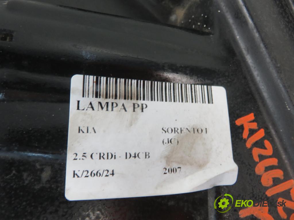 KIA SORENTO I (JC) SUV 2007 103,00 2.5 CRDi 140 - D4CB 2497,00 Svetlo PP
