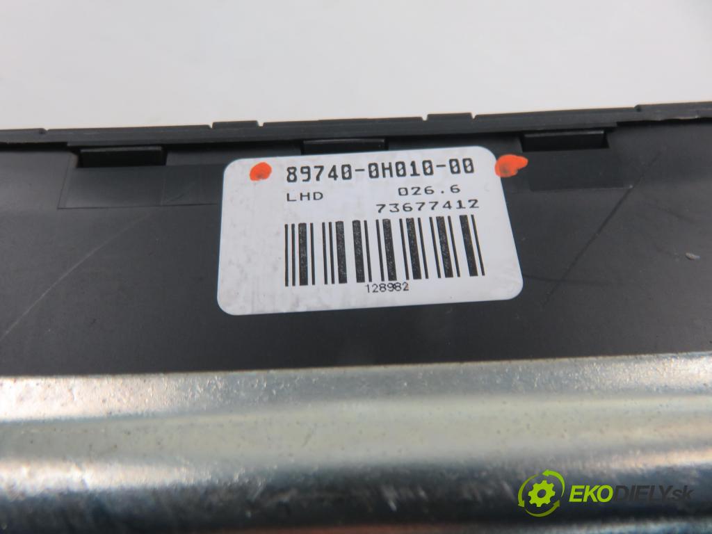 TOYOTA AYGO (_B1_) HB 2006 50,00 1.0 68 - 1KR-FE 998,00 MODUL komfortu 897400H01000