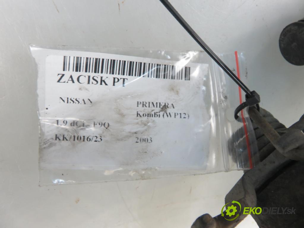NISSAN PRIMERA Kombi (WP12) KOMBI 2003 88,00 1.9 dCi 120 - F9Q 1870,00 Brzdič strmeň pravé zadné