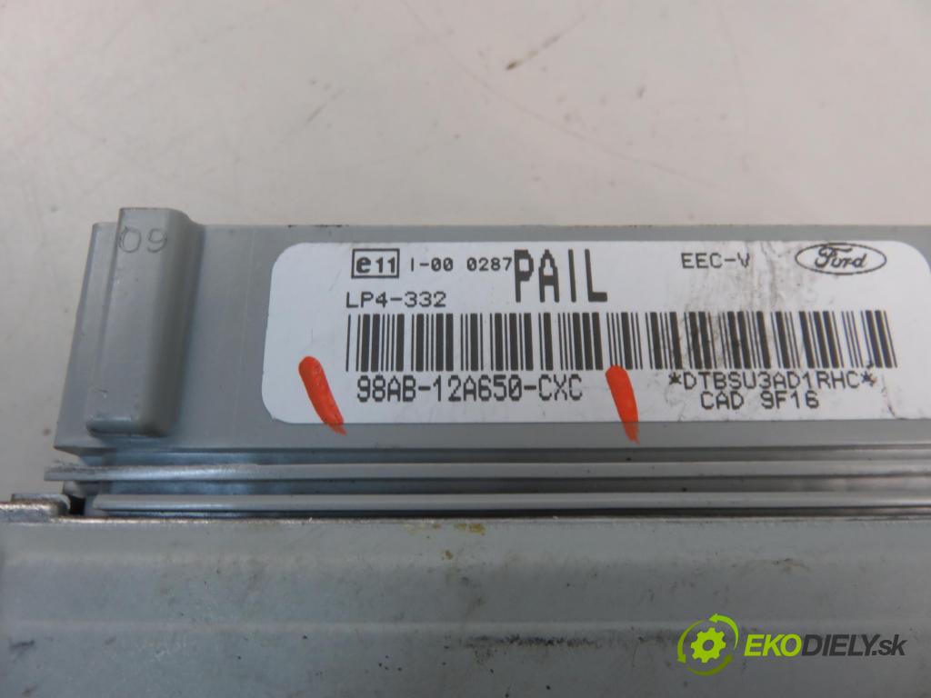 FORD FOCUS (DAW, DBW) HB 1999 74,00 1.6 16V - FYDD 1596,00 Riadiaca jednotka Motor 98AB12A650CXC