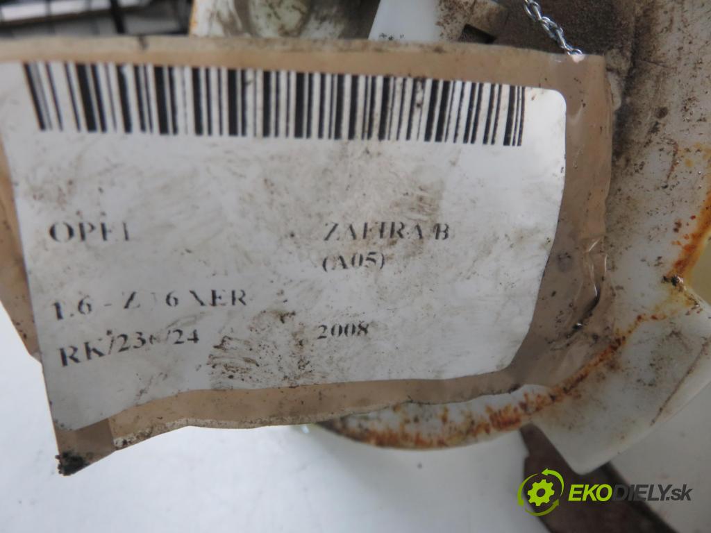 OPEL ZAFIRA B (A05) MINIVAN 2008 85,00 1.6 - Z 16 XER 1598,00 pumpa paliva 0580314115