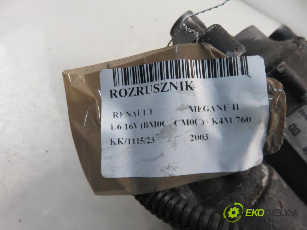 RENAULT MEGANE II (BM0/1_, CM0/1_) HB 2003 83,00 1.6 16V 113 - K4M 760 1598,00 Štartér TS10E3 (Štartéry)