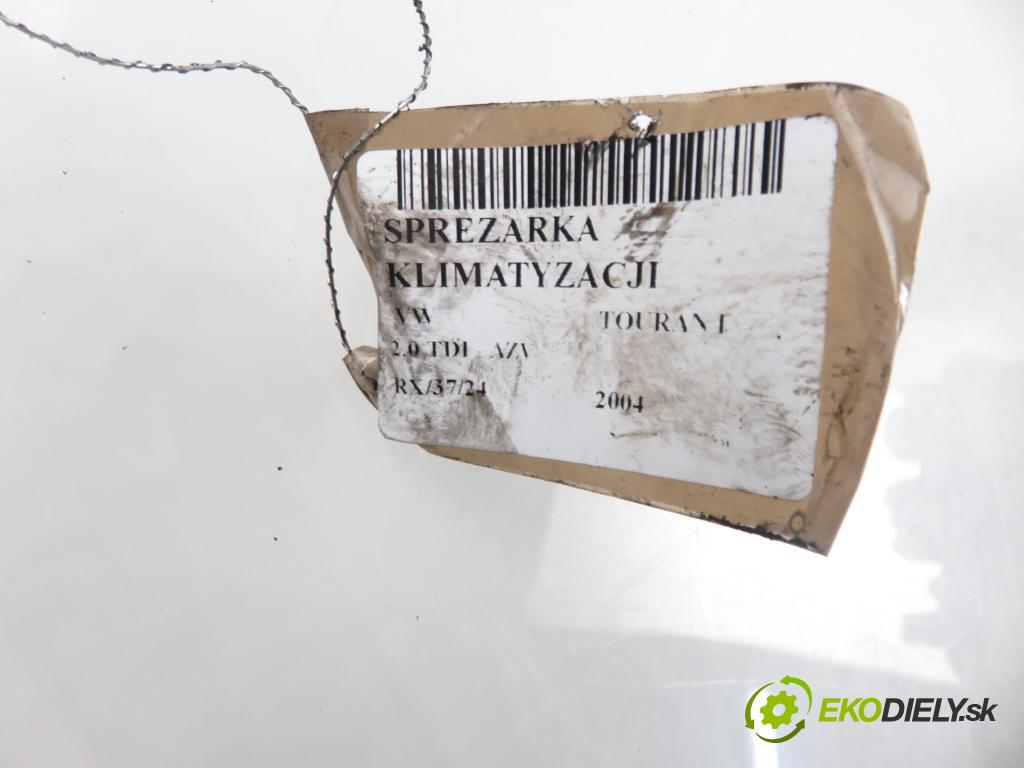 VW TOURAN (1T1, 1T2) HB 2004 100,00 2.0 TDI PD 16V 136 - AZV 1968,00 KOMPRESOR: klimatizace 1K0820803G (Kompresory)