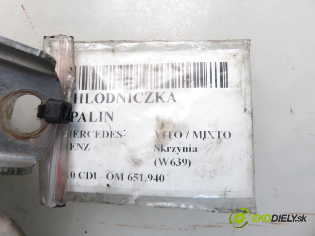 MERCEDES-BENZ VITO / MIXTO Skrzynia (W639) FURGON 2011 70,00 110 CDI - 95 OM 651.940 2143,00 Chladič spalín 6511400275