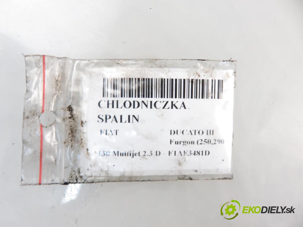 FIAT DUCATO Furgon (250_, 290_) FURGON 2013 96,00 130 Multijet 2.3 D - F1AE3481D 2287,00 Chladič spalín 5801856913