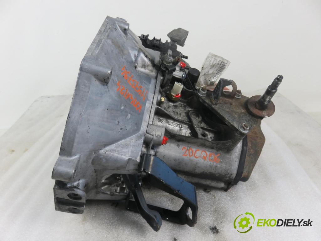 PEUGEOT 206 liftback (2A/C) HB 2003 50,00 1.4 HDi 8V 70 - 8HZ 1398,00 Prevodovka MANUALNA 20CQ06