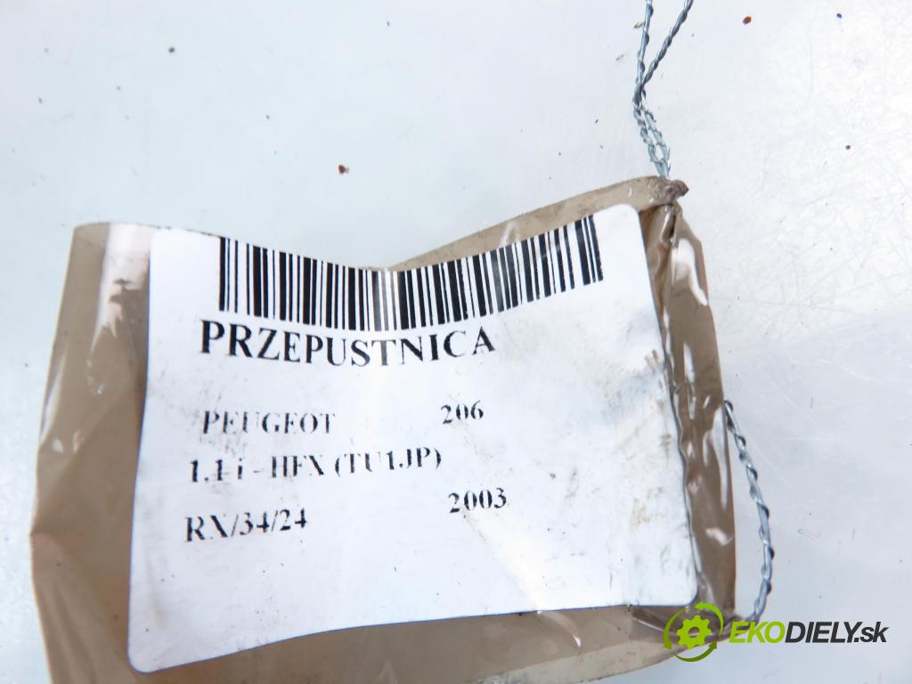 PEUGEOT 206 liftback (2A/C) HB 2003 440,00 1.1 i - HFX (TU1JP) 1124,00 Škrtiaca klapka 987072643 (Škrtiace klapky)