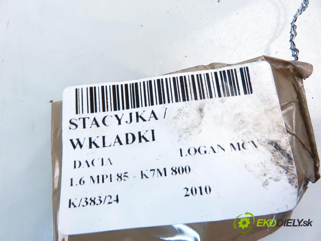 DACIA LOGAN MCV (KS_) KOMBI 2010 64,00 1.6 - K7M 710 1598,00 spinačka  (Spínacie skrinky a kľúče)