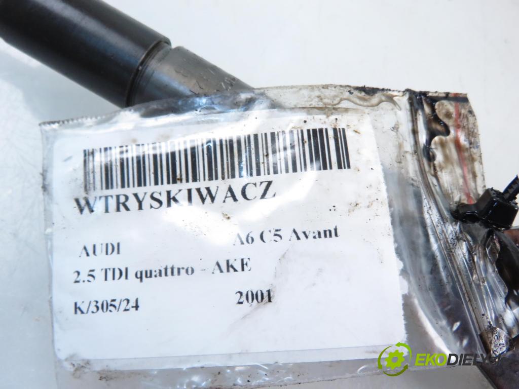 AUDI A6 Avant (4B5, C5) KOMBI 2001 132,00 2.5 TDI V6 180 quattro - AKE 2496,00 vstrekovač 059130202E (Vstrekovače)