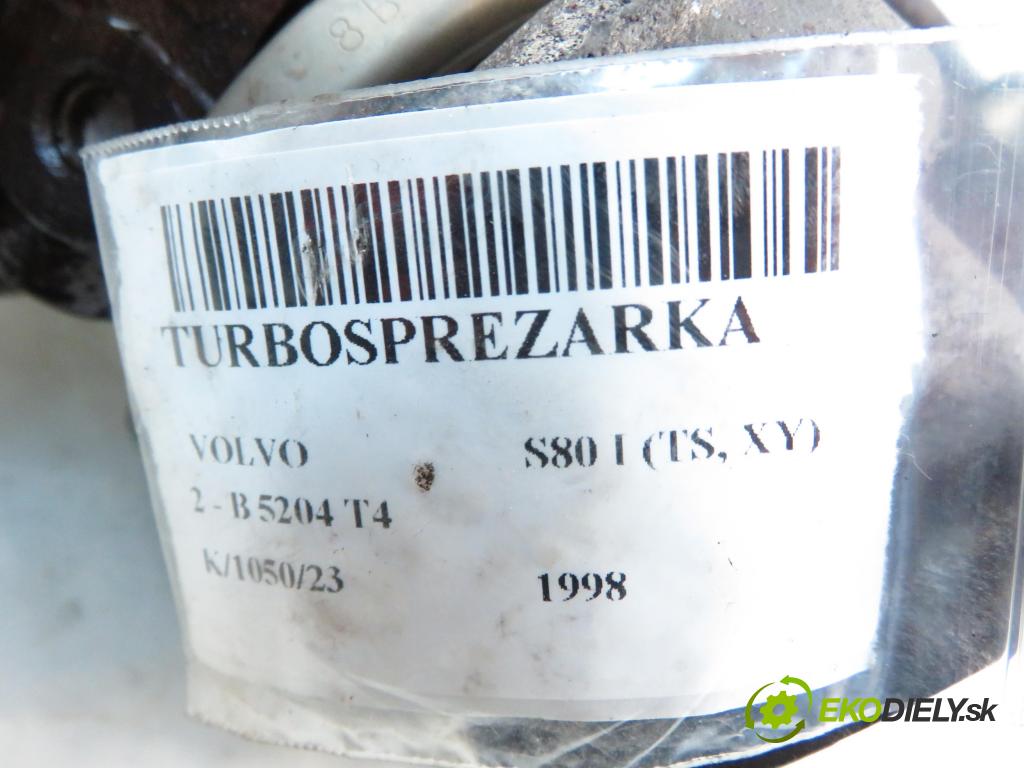 VOLVO S80 I (TS, XY) SEDAN 1998 120,00 2 - B 5204 T4 1984,00 Turbodúchadlo  (Turbodúchadlá (kompletné))
