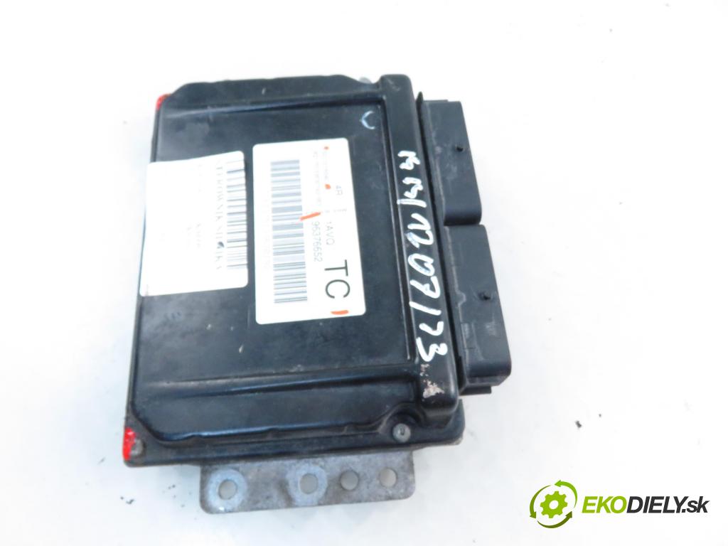 DAEWOO KALOS (KLAS) HB 2004 53,00 1.2 - F12S3 1150,00 Riadiaca jednotka Motor S010016040 ; 96376652TC