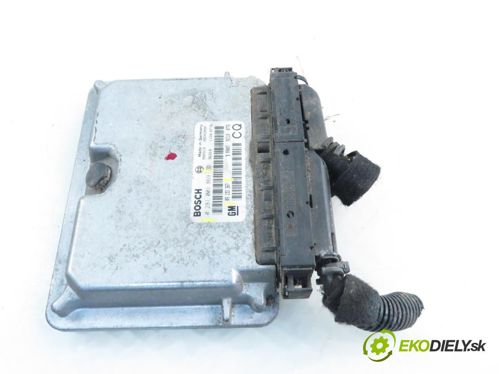 OPEL ASTRA G liftback (T98) HB 1999 60,00 2.0 DI - Y 20 DTL 1995,00 Riadiaca jednotka Motor 09133267 ; 0281001869