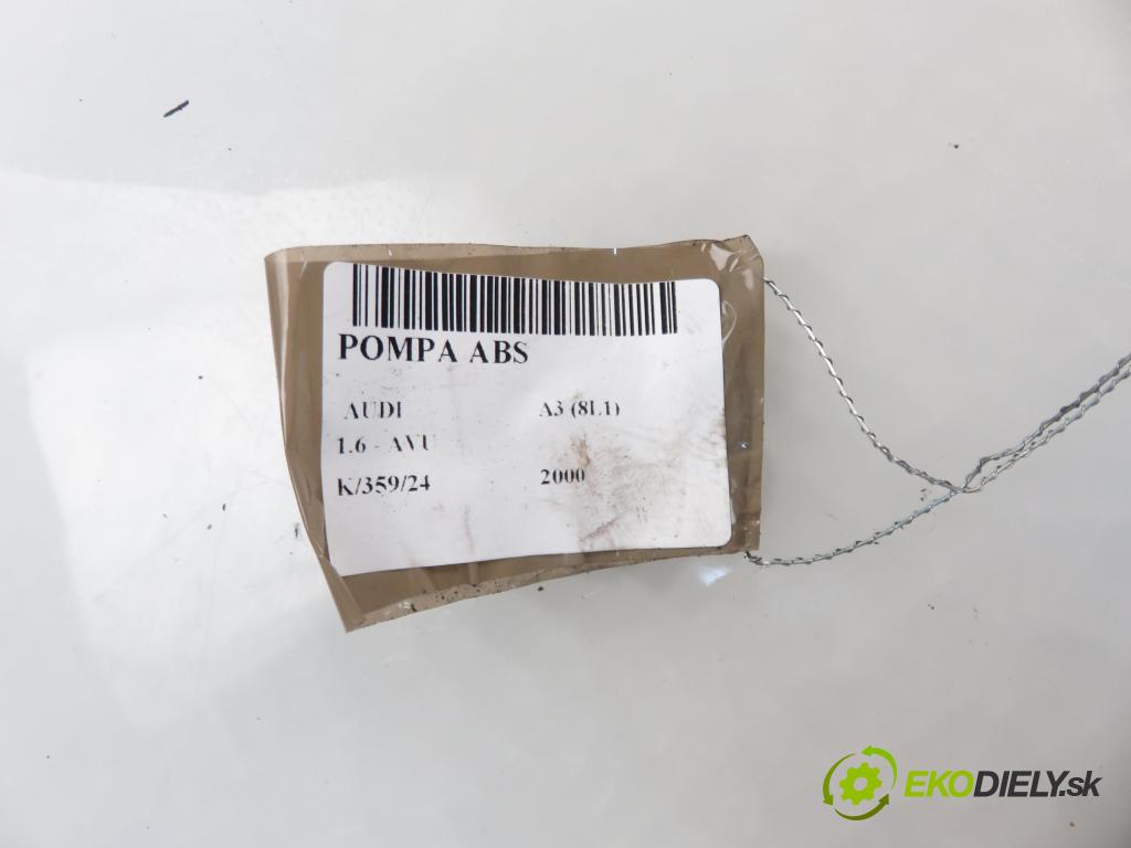 AUDI A3 (8L1) HB 2000 75,00 1.6 - AVU 1595,00 Pumpa ABS 1J0614117E ; 1C0907379C ; 10096003113 (Pumpy ABS)