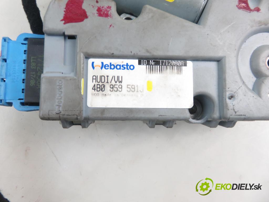 AUDI A4 (8EC, B7) SEDAN 2006 147,00 2.0 TFSI quattro - BPG 1984,00 Motorček strešného okna 4B0959591J (Motorčeky ovládania strešného okna)