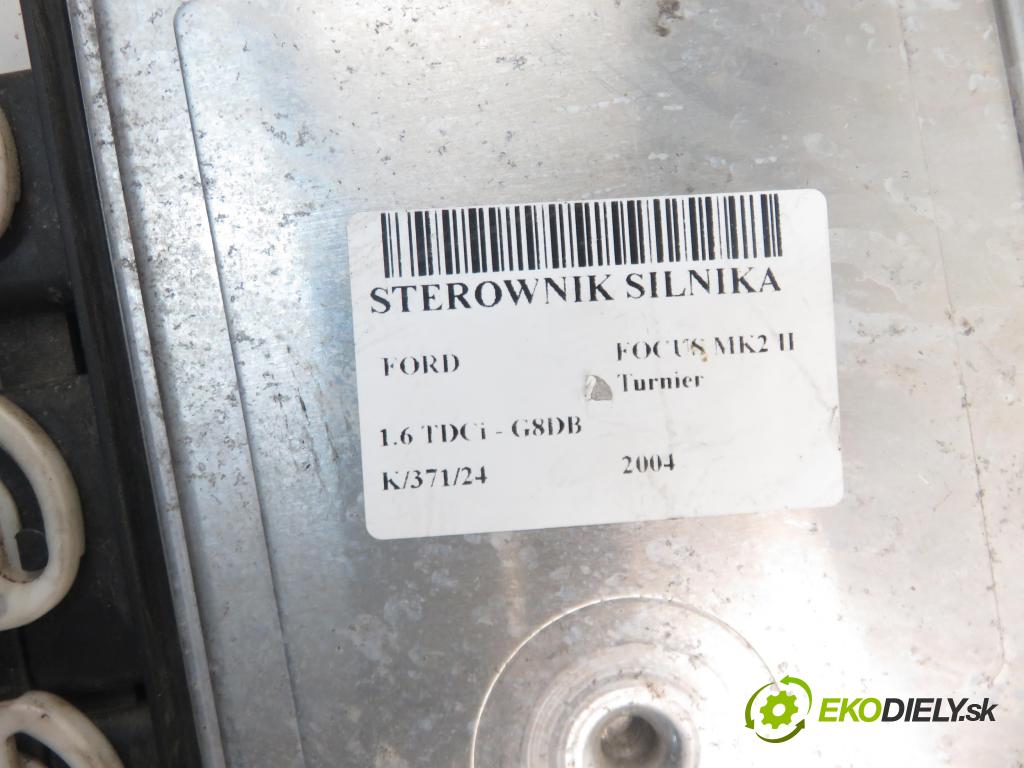 FORD FOCUS II Turnier (DA_, FFS, DS) KOMBI 2004 80,00 1.6 TDCi 109 - G8DB 1560,00 Riadiaca jednotka Motor 4M5112A650KE