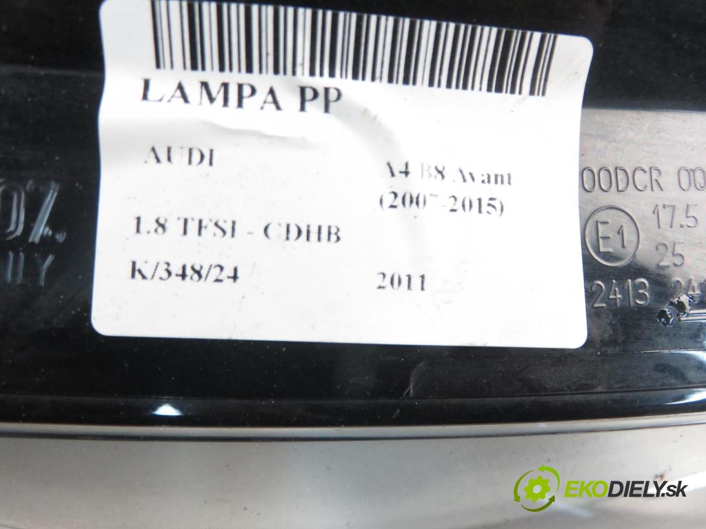 AUDI A4 Avant (8K5, B8) KOMBI 2011 118,00 1.8 TFSI - CDHB 1798,00 Svetlo PP 8K0941004P