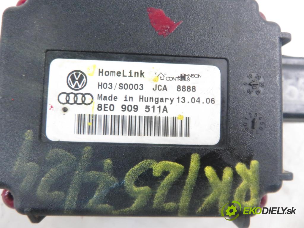 AUDI A4 (8EC, B7) SEDAN 2006 147,00 2.0 TFSI quattro - BPG 1984,00 riadiaca jednotka / MODUL INNE: 8E0909511A