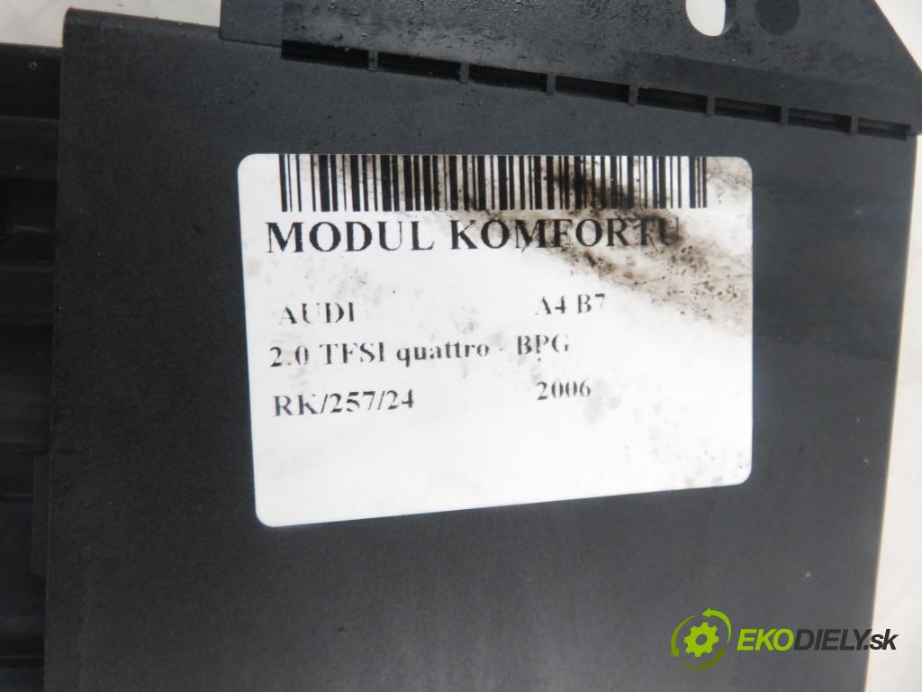 AUDI A4 (8EC, B7) SEDAN 2006 147,00 2.0 TFSI quattro - BPG 1984,00 MODUL komfortu 8E0959433CG