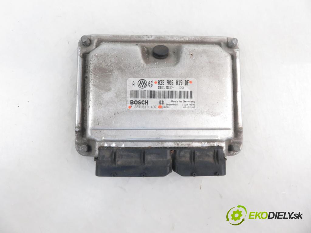 VW GOLF IV Variant (1J5) KOMBI 2000 74,00 1.9 TDI - ATD 1896,00 Riadiaca jednotka Motor 038906019DF ; 0281010497