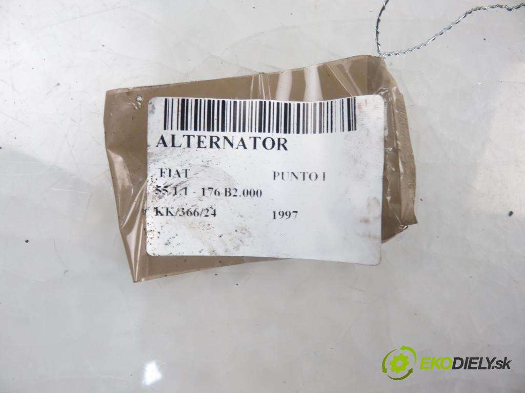 FIAT PUNTO (176_) HB 1997 40,00 1.1 55 - 176 B2.000 1108,00 Alternátor  (Alternátory)