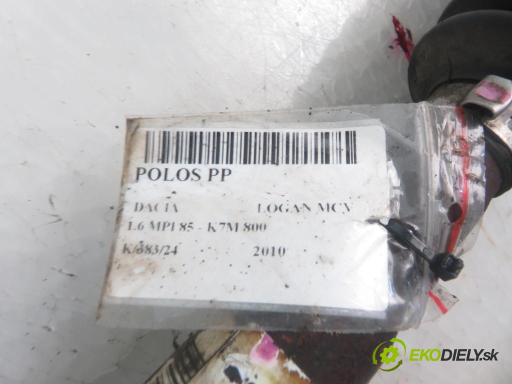 DACIA LOGAN MCV (KS_) KOMBI 2010 64,00 1.6 - K7M 710 1598,00 Poloos PP 8200499306