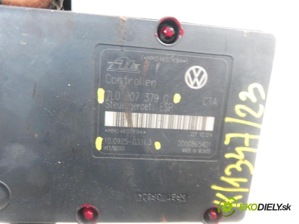 VW TOUAREG (7LA, 7L6, 7L7) SUV 2005 230,00 5.0 V10 TDI PD 313 - AYH 4921,00 Pumpa ABS 7L0907379G ; 7L0614111H ; 10092503313 (Pumpy ABS)