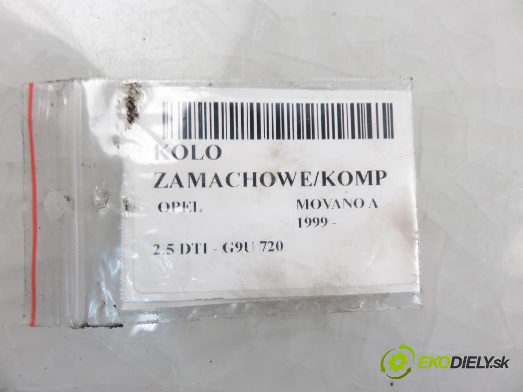 OPEL MOVANO Furgon (X70) FURGON 2002 84,00 2.5 DTI - G9U 720 2464,00 Koleso zotrvačníkové 196089