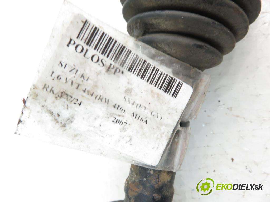 SUZUKI SX4 (EY, GY) CROSSOVER 2007 79,00 1.6 VVT 4x4 (RW 416) 107 - M16A 1586,00 Poloos PP
