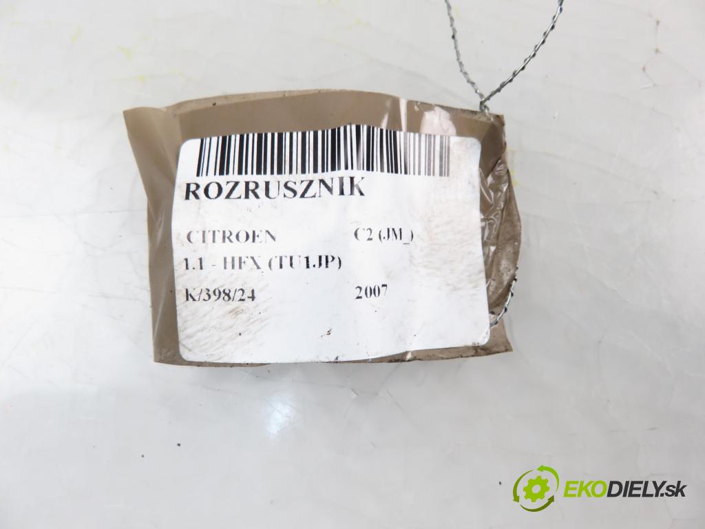CITROEN C2 (JM_) HB 2007 44,00 1.1 - HFX (TU1JP) 1124,00 Štartér MSRC581 (Štartéry)