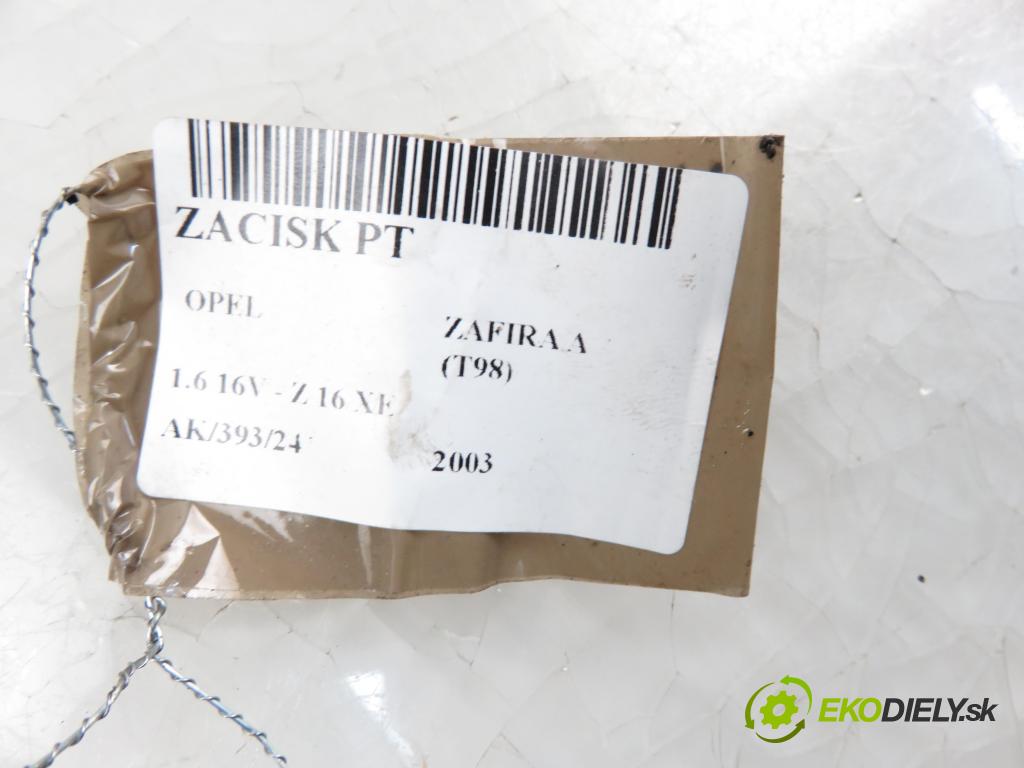 OPEL ZAFIRA A Nadwozie Wielkopojemne (MPV) (T98)  MINIVAN 2003 74,00 1.6 16V - Z 16 XE 1598,00 Brzdič strmeň pravé zadné