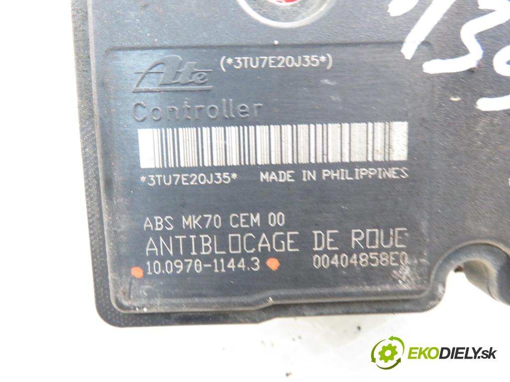 CITROEN C2 (JM_) HB 2007 44,00 1.1 - HFX (TU1JP) 1124,00 Pumpa ABS 10097011443 (Pumpa ABS)