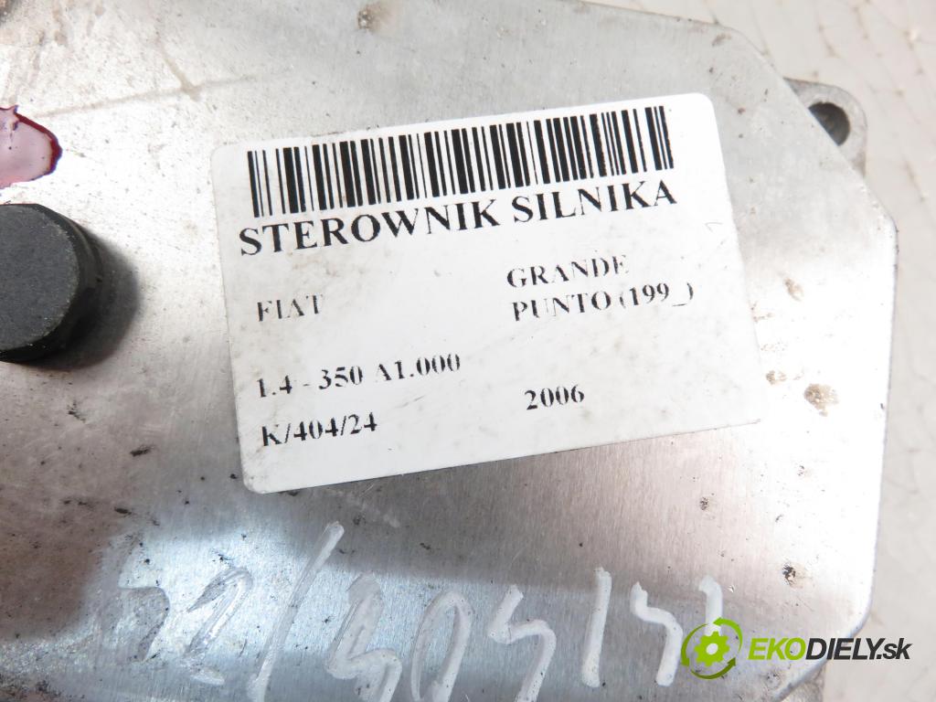 FIAT GRANDE PUNTO (199_) HB 2006 57,00 1.4 - 350 A1.000 1368,00 řídící jednotka motora 51784957 ; IAW5SF3M2