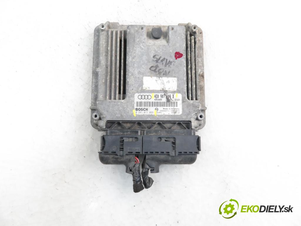 AUDI A8 D3 (4E2, 4E8) SEDAN 2004 202,00 4.0 TDI quattro - ASE 3936,00 Riadiaca jednotka Motor 4E0907409B ; 0281011099