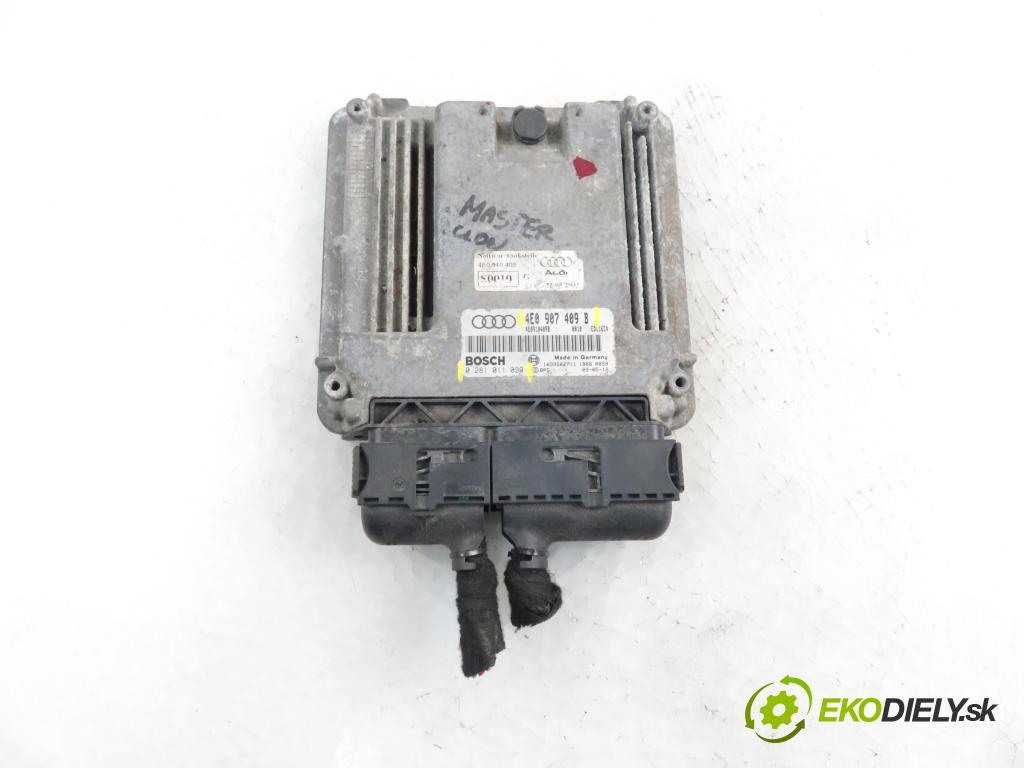AUDI A8 D3 (4E2, 4E8) SEDAN 2004 202,00 4.0 TDI quattro - ASE 3936,00 Riadiaca jednotka Motor 4E0907409B ; 0281011099