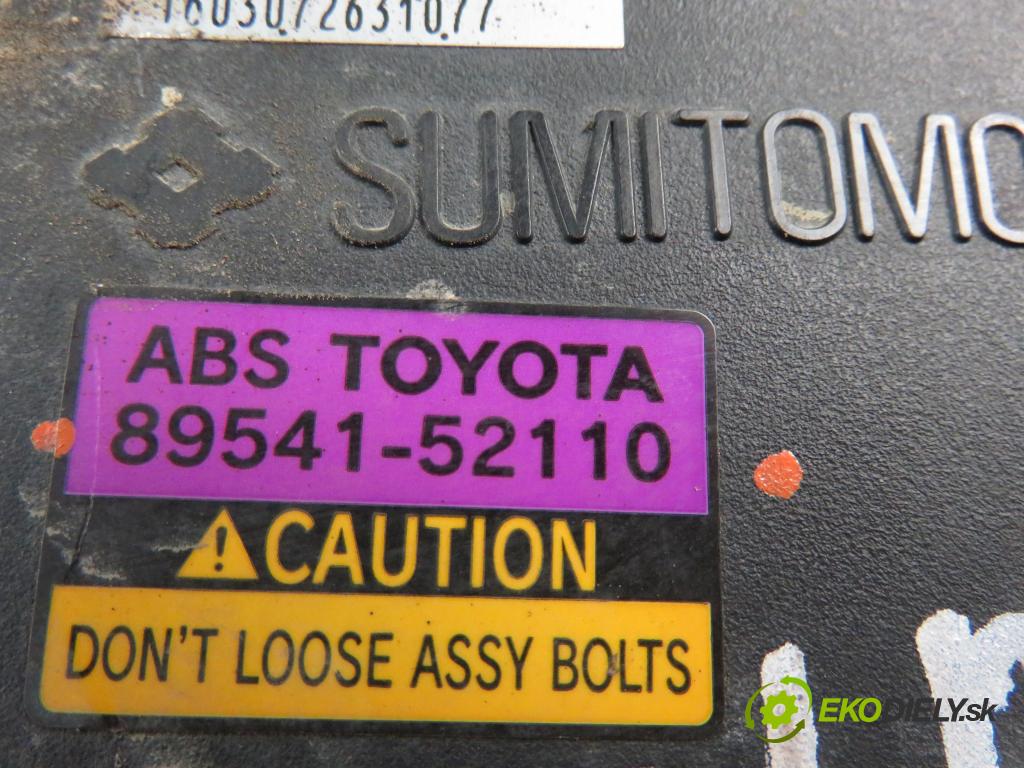 TOYOTA YARIS VERSO (_P2_) MINIVAN 2000 63,00 1.3 VVT-i 86KM- 2NZ-FE 1299,00 Pumpa ABS 8954152110 (Pumpy ABS)
