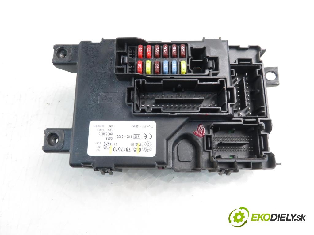FIAT GRANDE PUNTO (199_) HB 2006 57,00 1.4 - 350 A1.000 1368,00 MODUL BSI 517817570