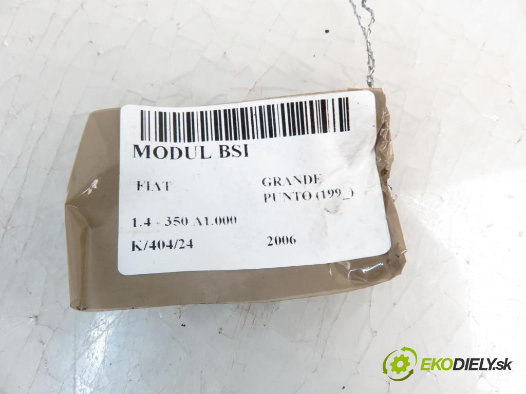 FIAT GRANDE PUNTO (199_) HB 2006 57,00 1.4 - 350 A1.000 1368,00 MODUL BSI 517817570