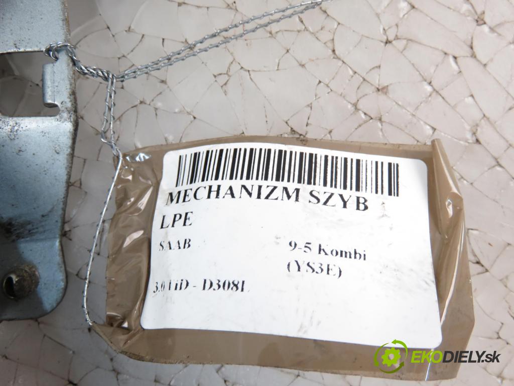 SAAB 9-5 Kombi (YS3E) KOMBI 2002 130,00 3.0 TiD - D308L 2958,00 Mechanizmus okien 5184833