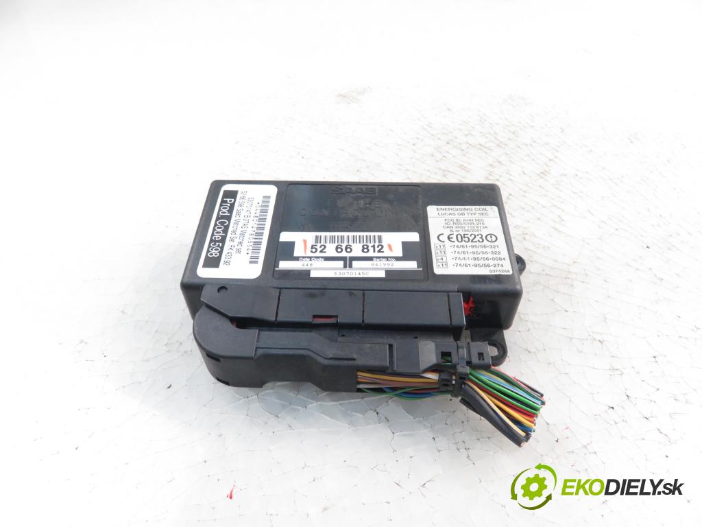 SAAB 9-5 Kombi (YS3E) KOMBI 2002 130,00 3.0 TiD - D308L 2958,00 MODUL komfortu 5266812