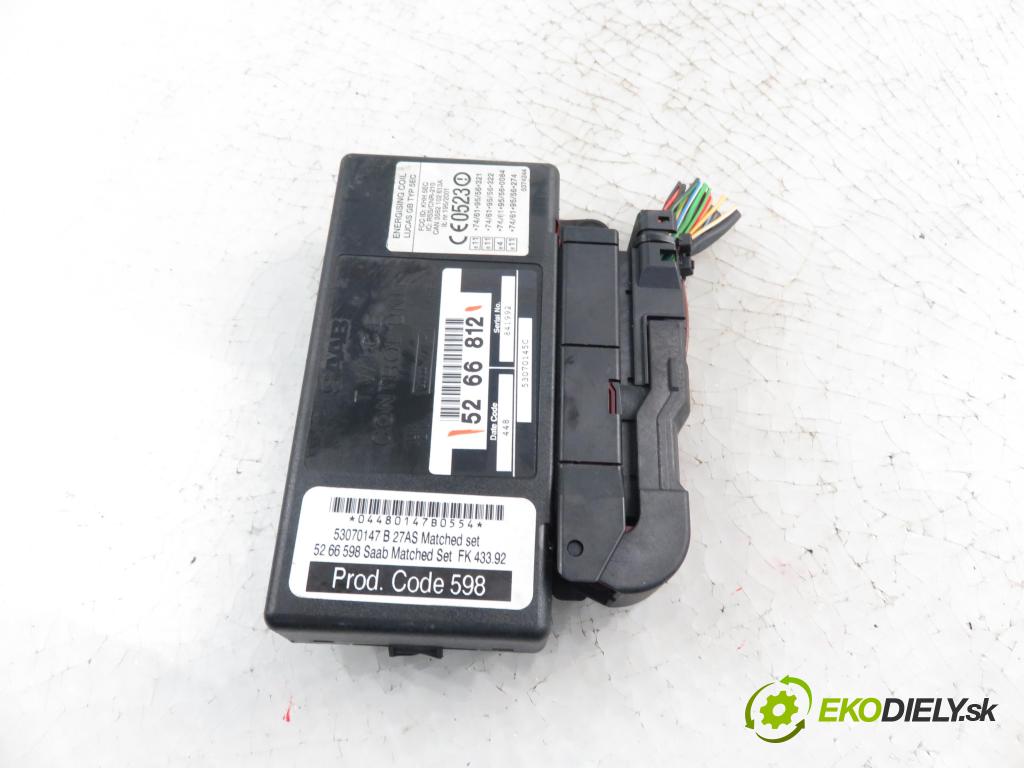 SAAB 9-5 Kombi (YS3E) KOMBI 2002 130,00 3.0 TiD - D308L 2958,00 MODUL komfortu 5266812
