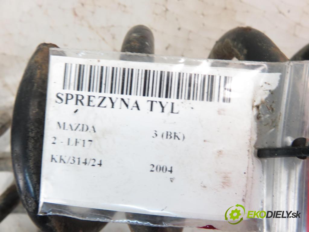 MAZDA 3 (BK) HB 2004 111,00 2.0 150 - LF17 1999,00 Pružina zadné