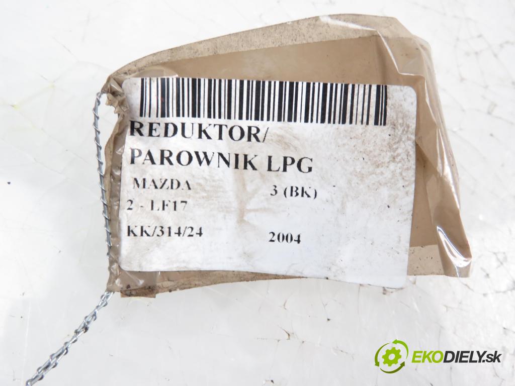 MAZDA 3 (BK) HB 2004 111,00 2.0 150 - LF17 1999,00 reduktor: Výparník LPG 677R018555